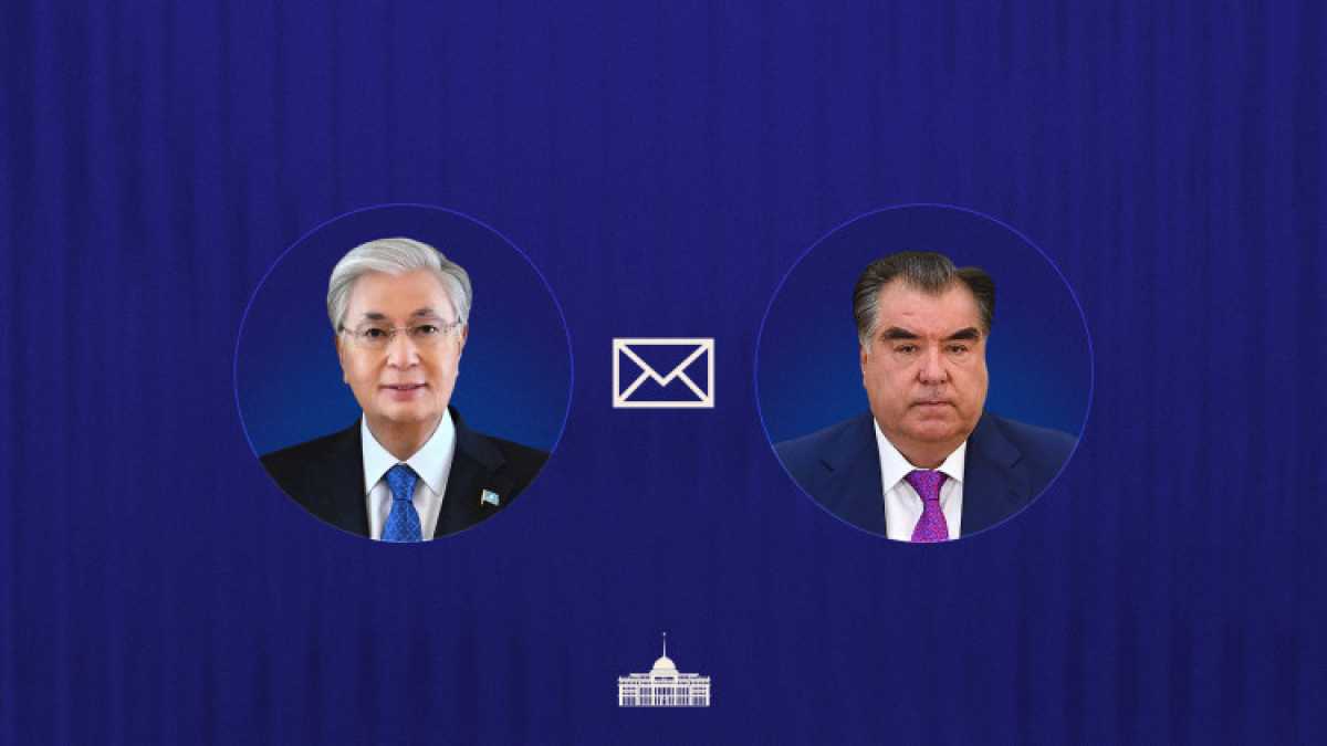 Мемлекет басшысы Тәжікстан Президентіне құттықтау жеделхатын жолдады
