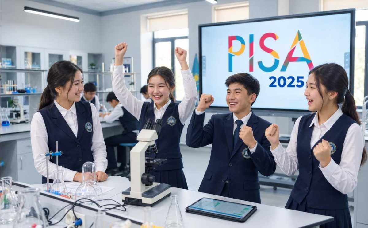 PISA-2025: Астана оқушылары үш бағыт бойынша жоғары нәтиже көрсетті