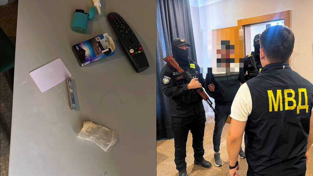 Шымкентте белгілі асабадан есірткіге ұқсас заттар тәркіленді