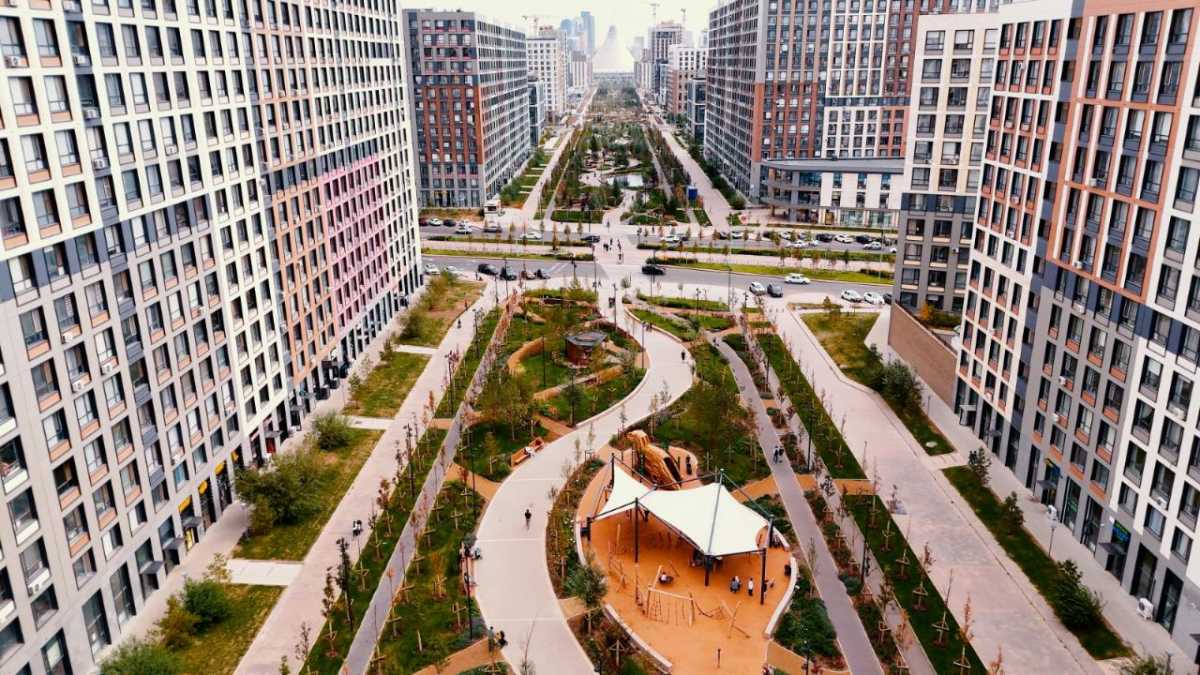 Каскадты сарқырама мен тоғандар: Астанада GreenLine қалай өзгерді