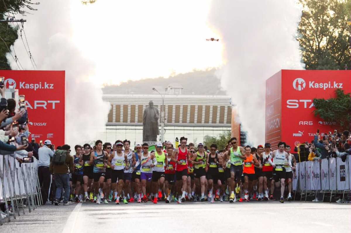 Мерейтойлық Almaty Marathon-ға рекордтық шетелдік қатысушы жиналды