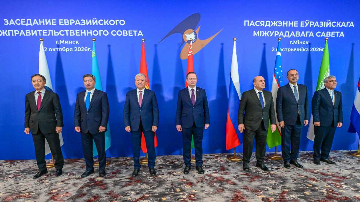 Олжас Бектенов Минскіде Еуразиялық үкіметаралық кеңес отырысына қатысты