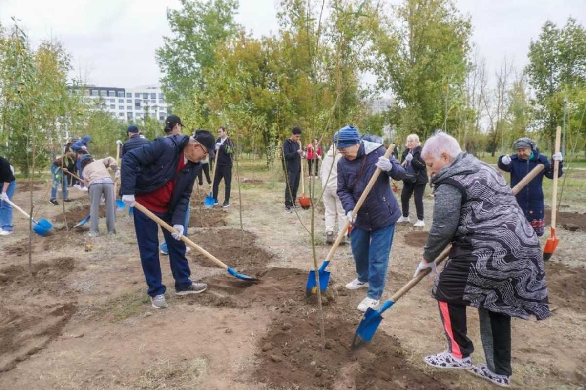 Астанада күзгі экологиялық айлыққа 400 мыңға жуық тұрғын қатысты