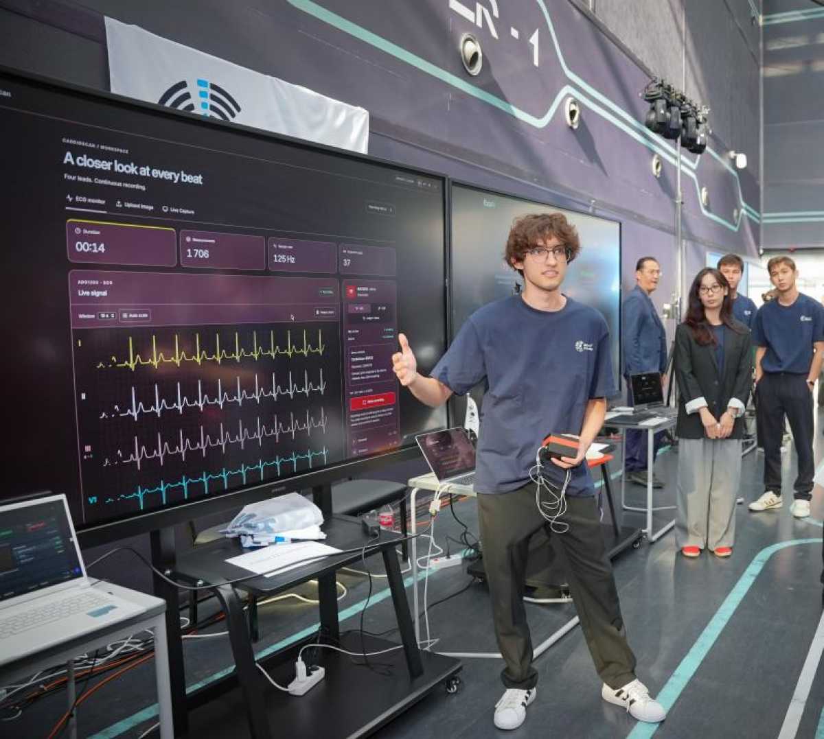 AI-SANA көрмесінде жүрек ауруларын анықтауға арналған жоба таныстырылды