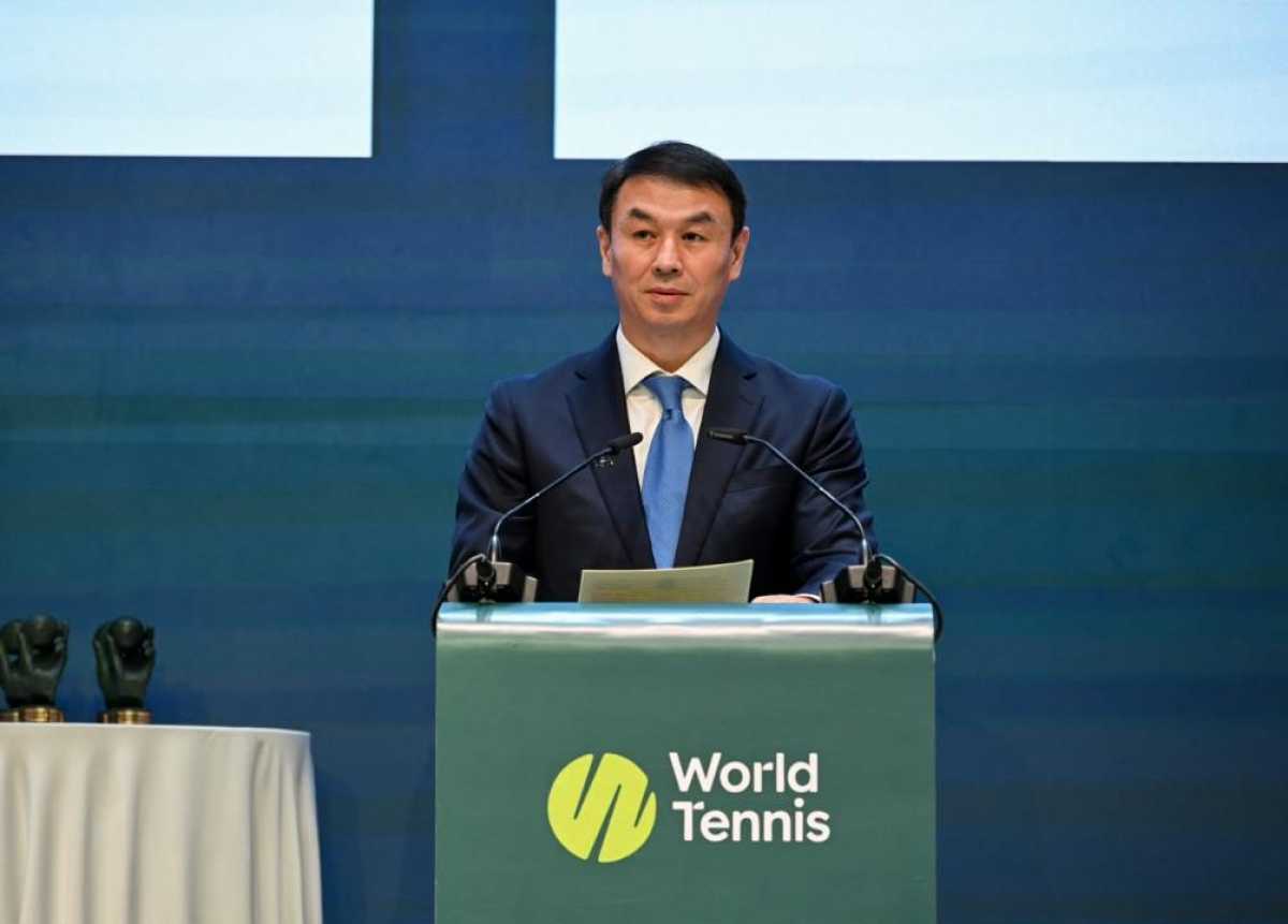 Алматы әкімі Дархан Сатыбалды World Tennis Бас ассамблеясының отырысын ашты
