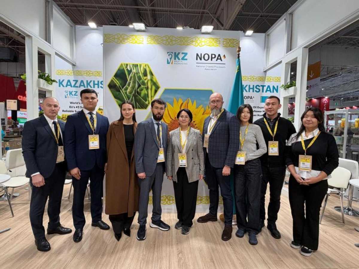 Қазақстан алғаш рет SIAL Paris 2026 көрмесінде май өнімдерін таныстырды